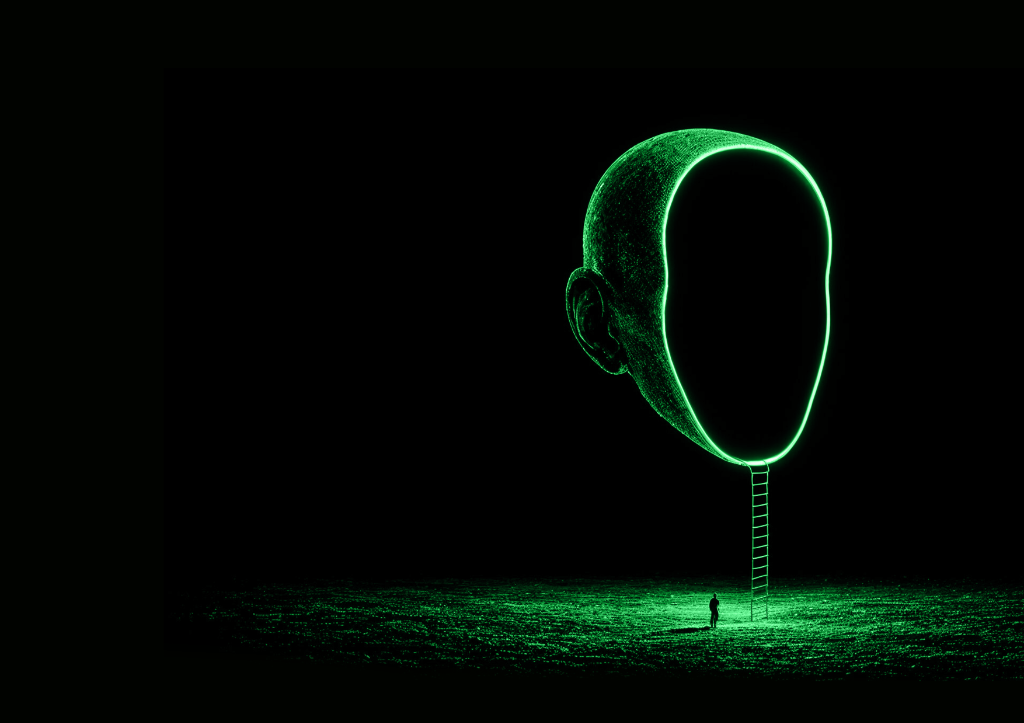 THE THIRD ACT - Surreal vision head