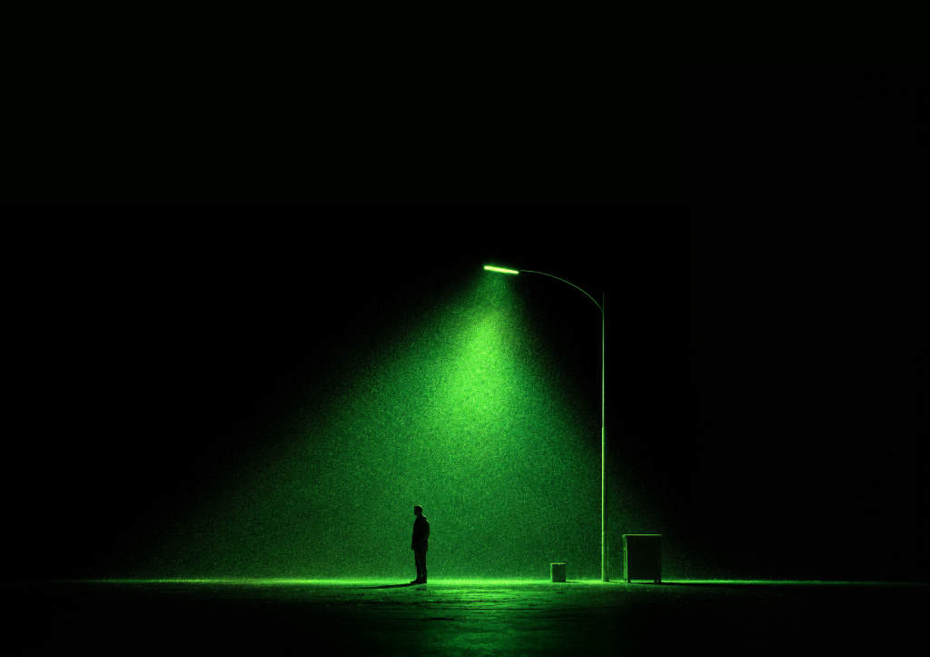 THE THIRD ACT - Street lamp silhouette